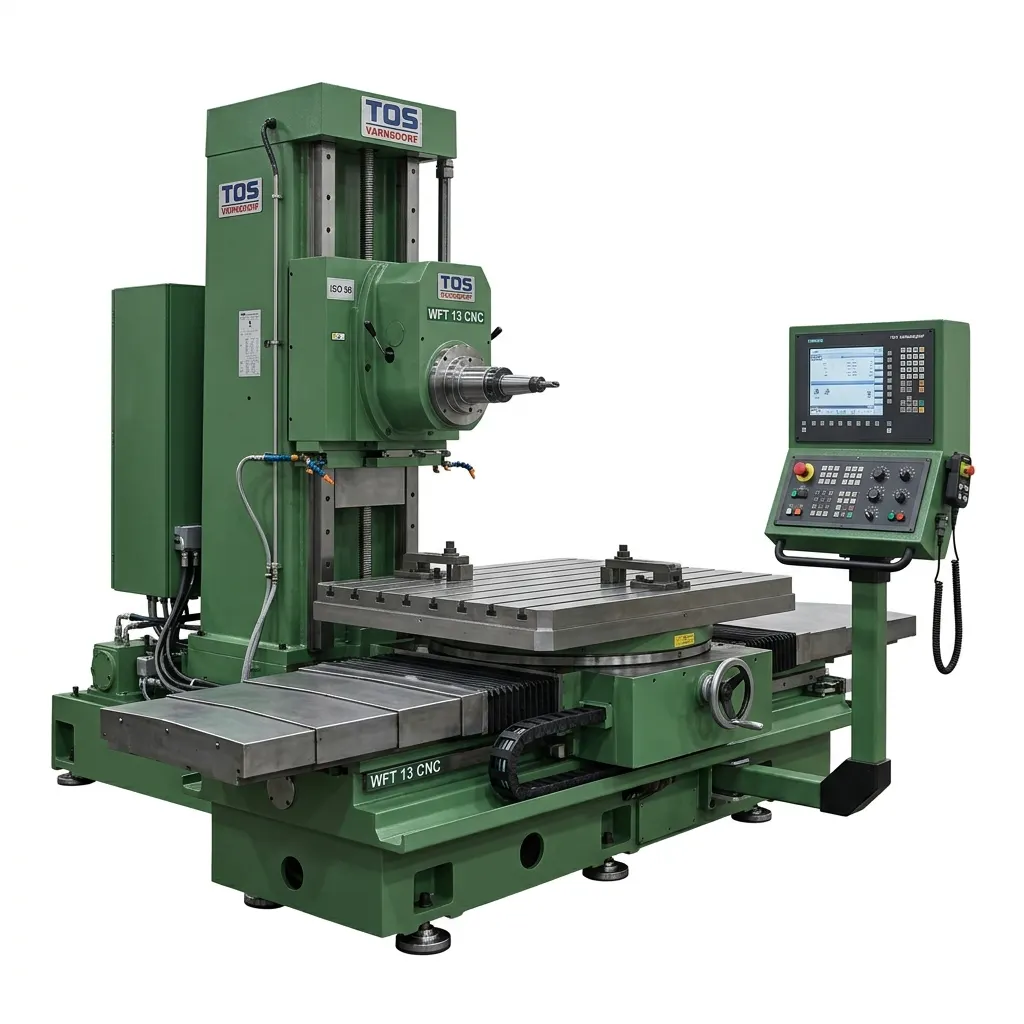 TOS VARNSDORF TABLE TYPE HORIZONTAL BORING MILL